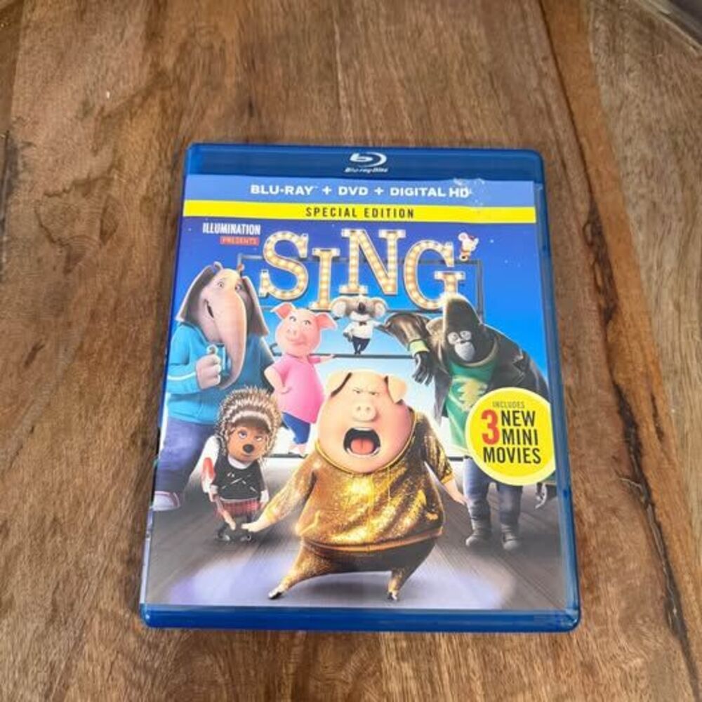 Sing Special Edition Blu-Ray + DVD